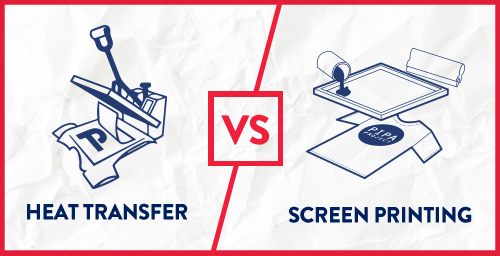 Heat Press vs. Screen Printing